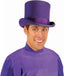 Rubies Super Deluxe Purple Top Hat for Adults