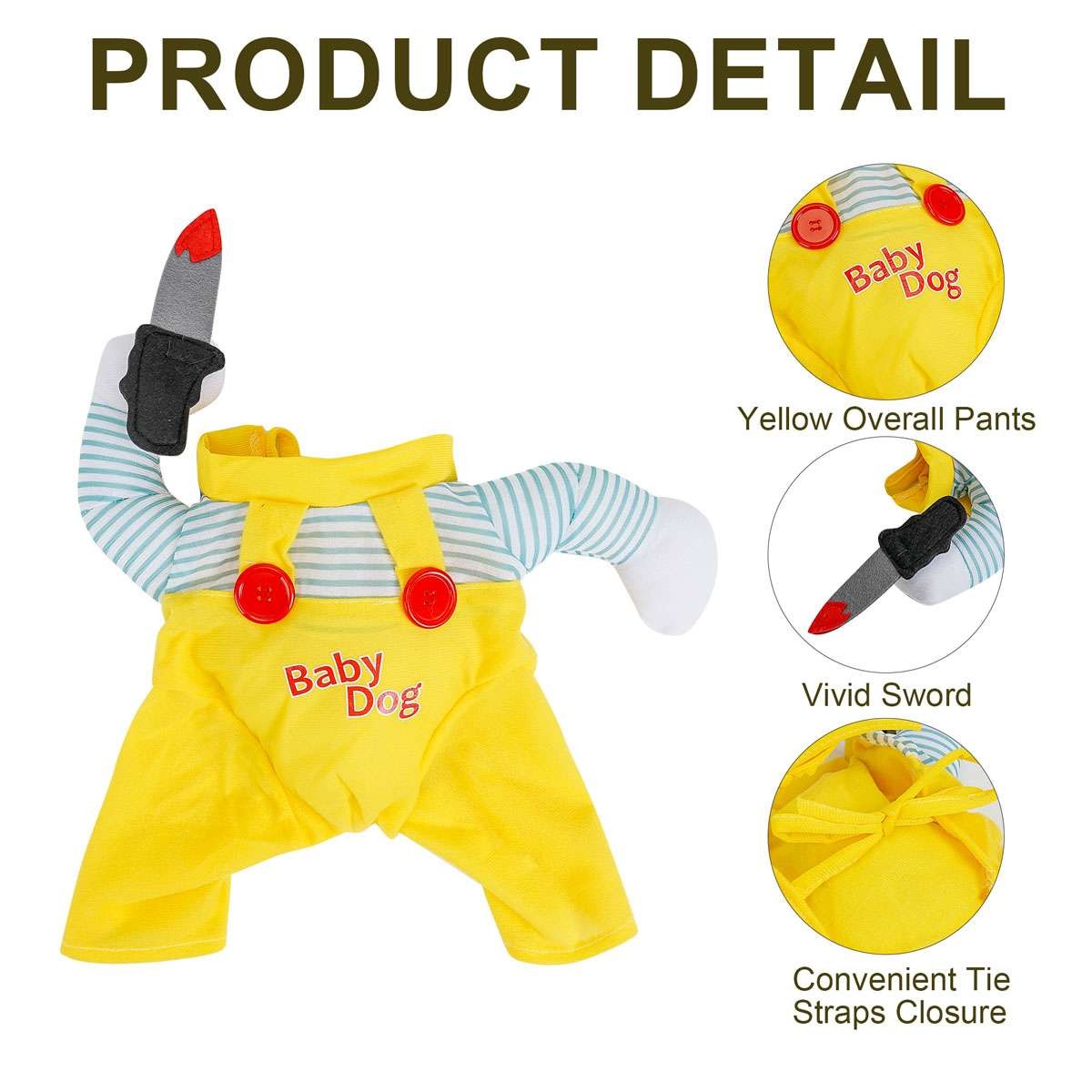Animal Holiday Party Pet Costume Cloths For Dog Dress Up Cosplay Clothes NEW Halloween Fast