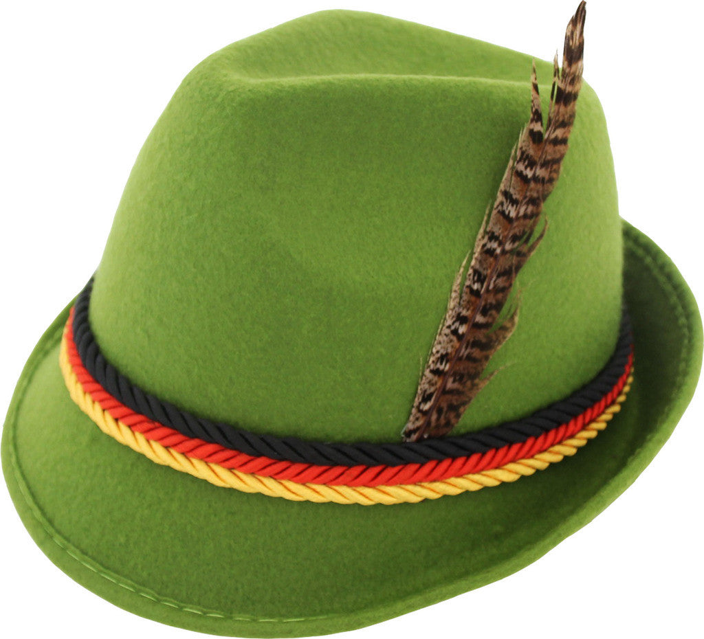 Unisex Bavarian German Oktoberfest Halloween Cosplay Costume Hat (3 Colors) Halloween Fast
