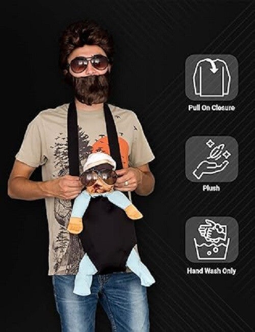 Men's Alan Deluxe Costume Set - Funny The Hangover Character Halloween Outfit Halloween Fast