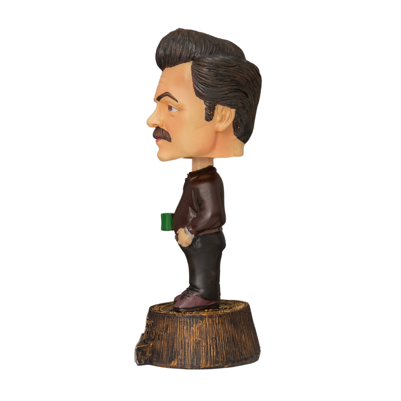 Parks and Recreation TV Ron Swanson Collectible Bobblehead Figurine - Halloween Halloween Fast