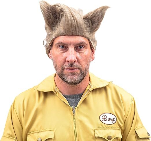 Spaceballs Barf Costume Set Deluxe Jumpsuit, Gloves & Tail for Halloween Cosplay Halloween Fast
