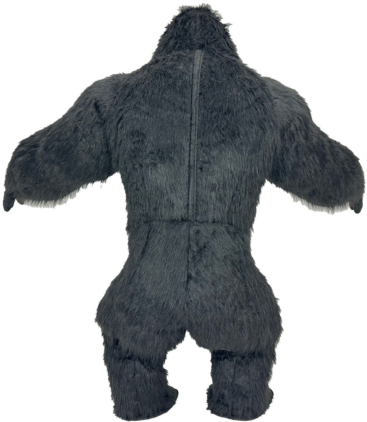 Gorilla Inflatable Mascot Costume Plush Halloween Cosplay Party Outfit w/Battery Halloween Fast
