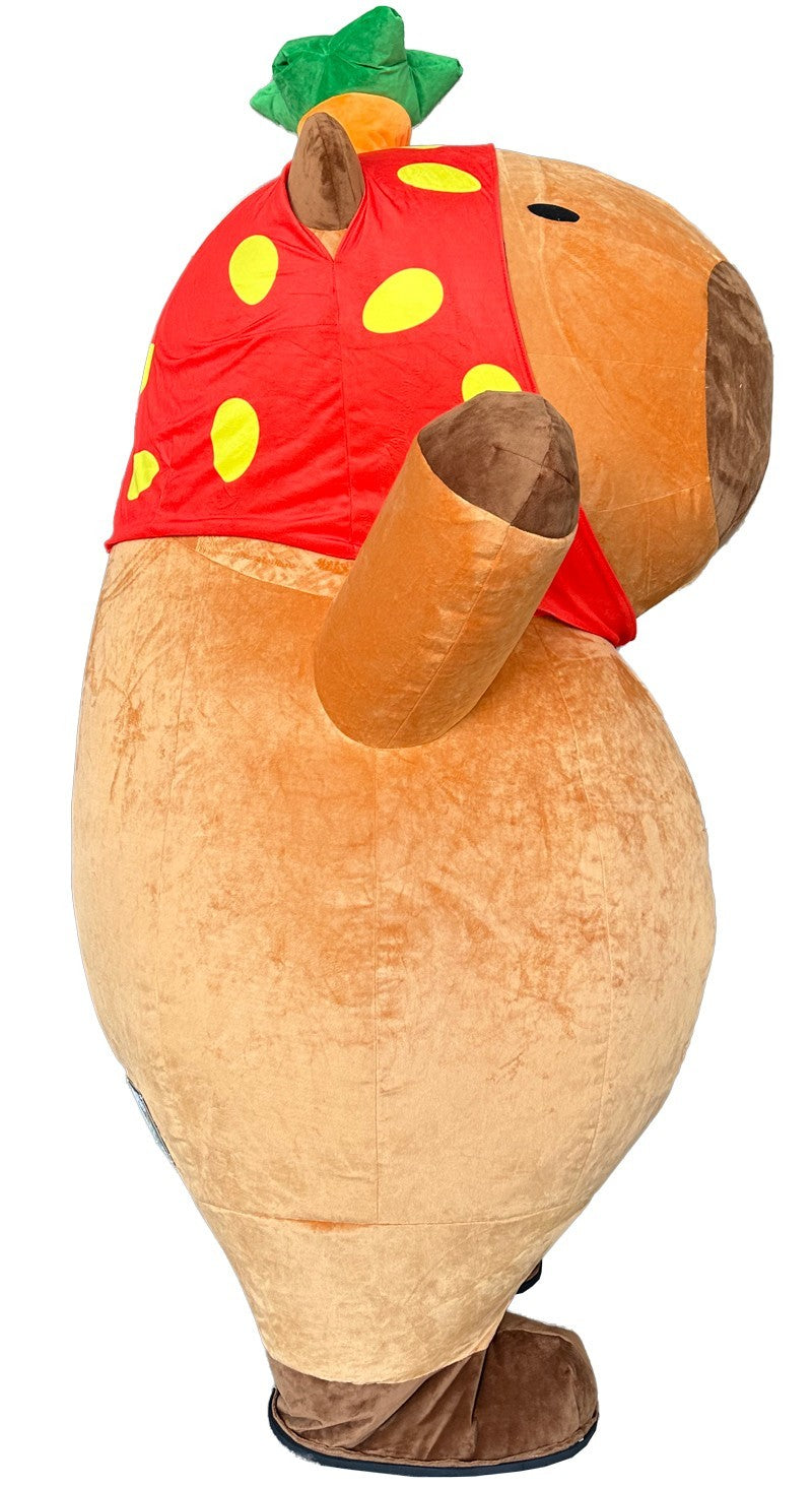Capybara Inflatable Mascot Costume Plush Halloween Carnival Cosplay Party Outfit Halloween Fast