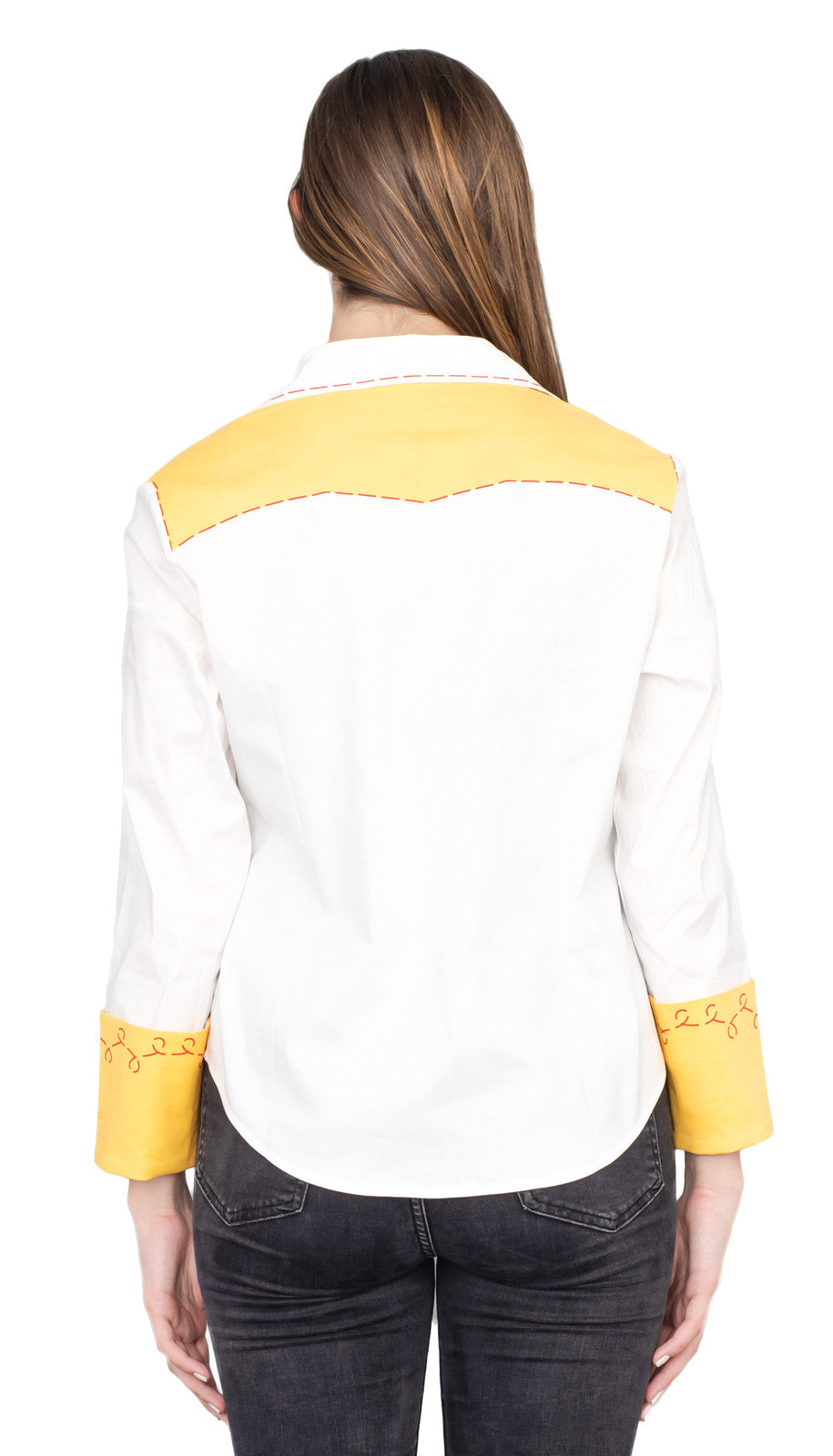 Women's Replica Jessie Cowgirl Costume Shirt Halloween Toy Story Cosplay Outfit Halloween Fast