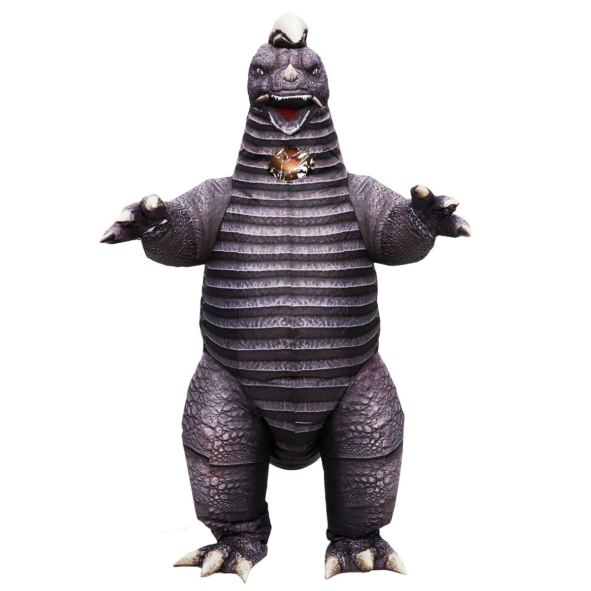 7' Black King Inflatable Costume Adult for Halloween Cosplay Party Fancy Dress Halloween Fast