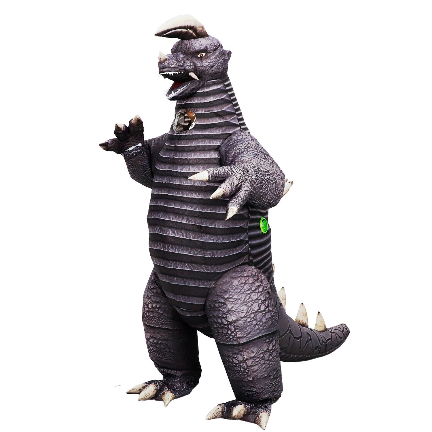 7' Black King Inflatable Costume Adult for Halloween Cosplay Party Fancy Dress Halloween Fast