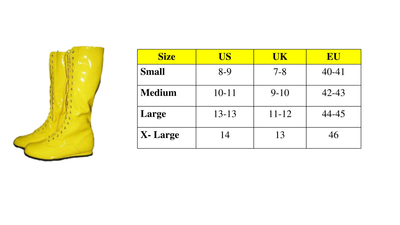 Adult Wrestling Halloween Costume Cosplay Lace-Up Zipper Boots Multiple Color Halloween Fast