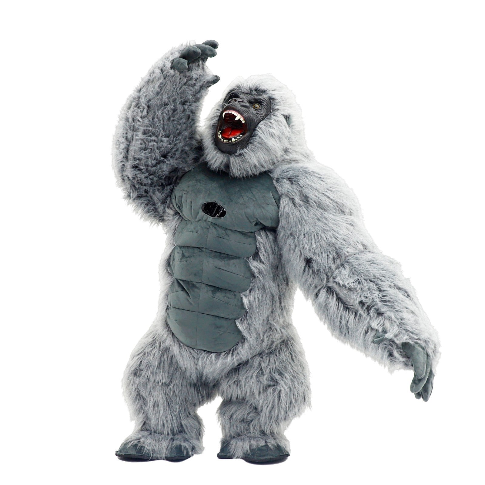 8' Giant Gorilla Mascot  Inflatable Costume Adult Halloween Cosplay Party Outfit Halloween Fast