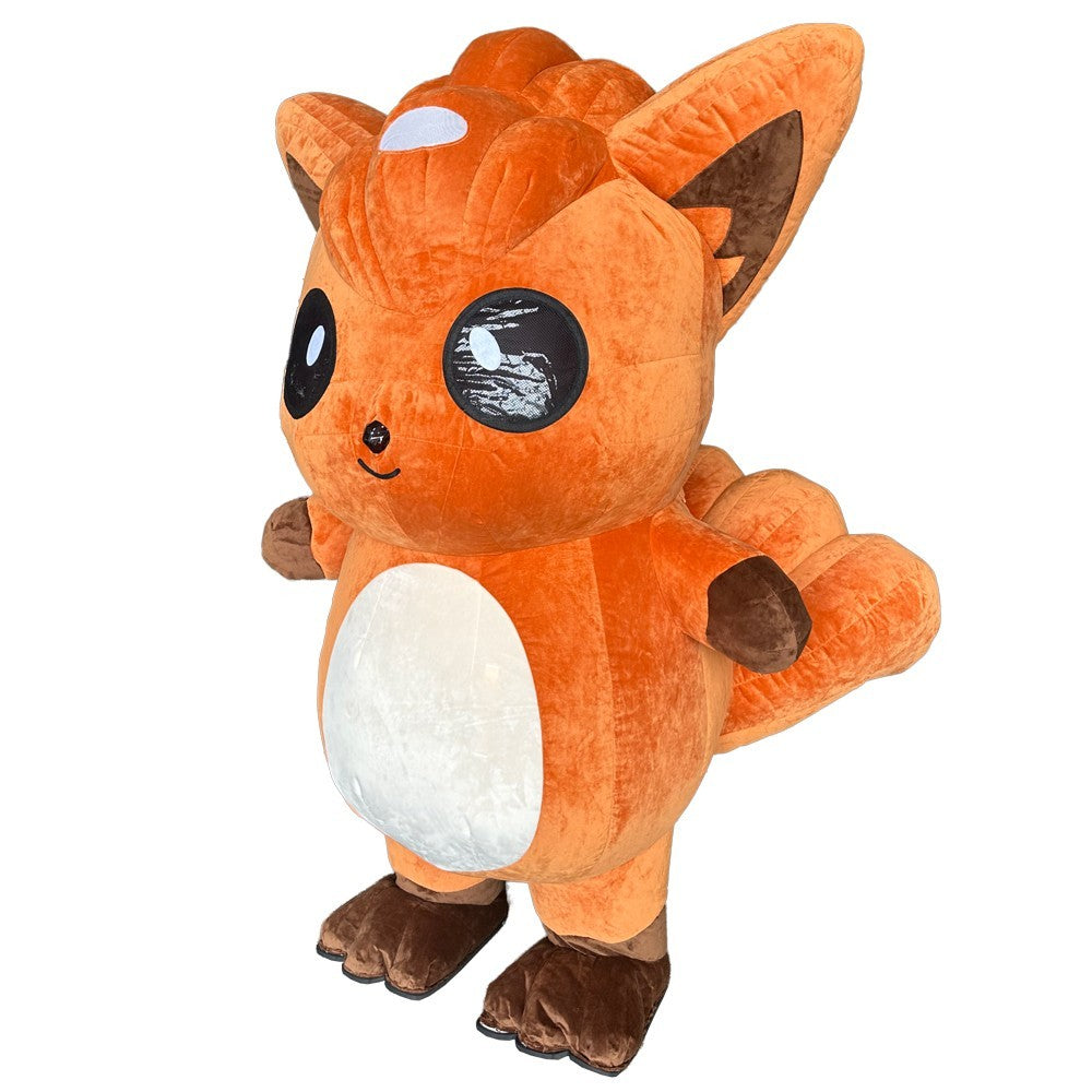 Giant Vulpix Inflatable Costume Mascot Halloween Carnival Cosplay Party Outfit Halloween Fast