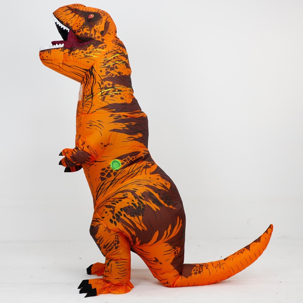 7ft T-Rex Inflatable Costume Adult Size for Halloween Cosplay Party Fancy Dress Halloween Fast