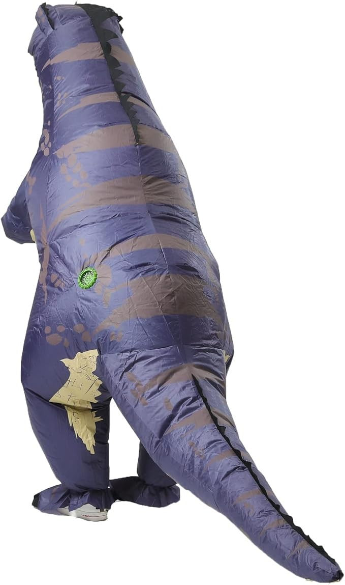 7ft T-Rex Inflatable Costume Adult Size for Halloween Cosplay Party Fancy Dress Halloween Fast