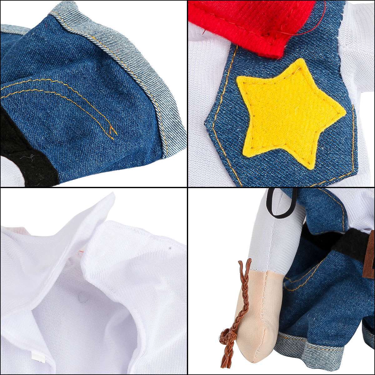 Pet Dog Cat Cowboy & Pirate Funny Halloween Puppy Party Costume Clothes S M L XL Halloween Fast