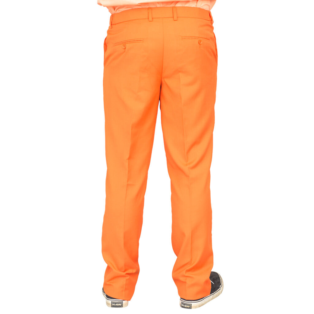 Dumb and Dumber Orange Tuxedo Adult Unisex Halloween Cosplay Costume Halloween Fast
