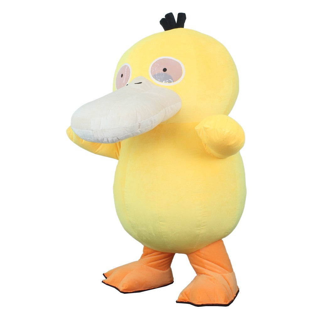 2m Yellow Psyduck Inflatable Mascot Costume Plush Carnival Cosplay Party Outfit Halloween Fast