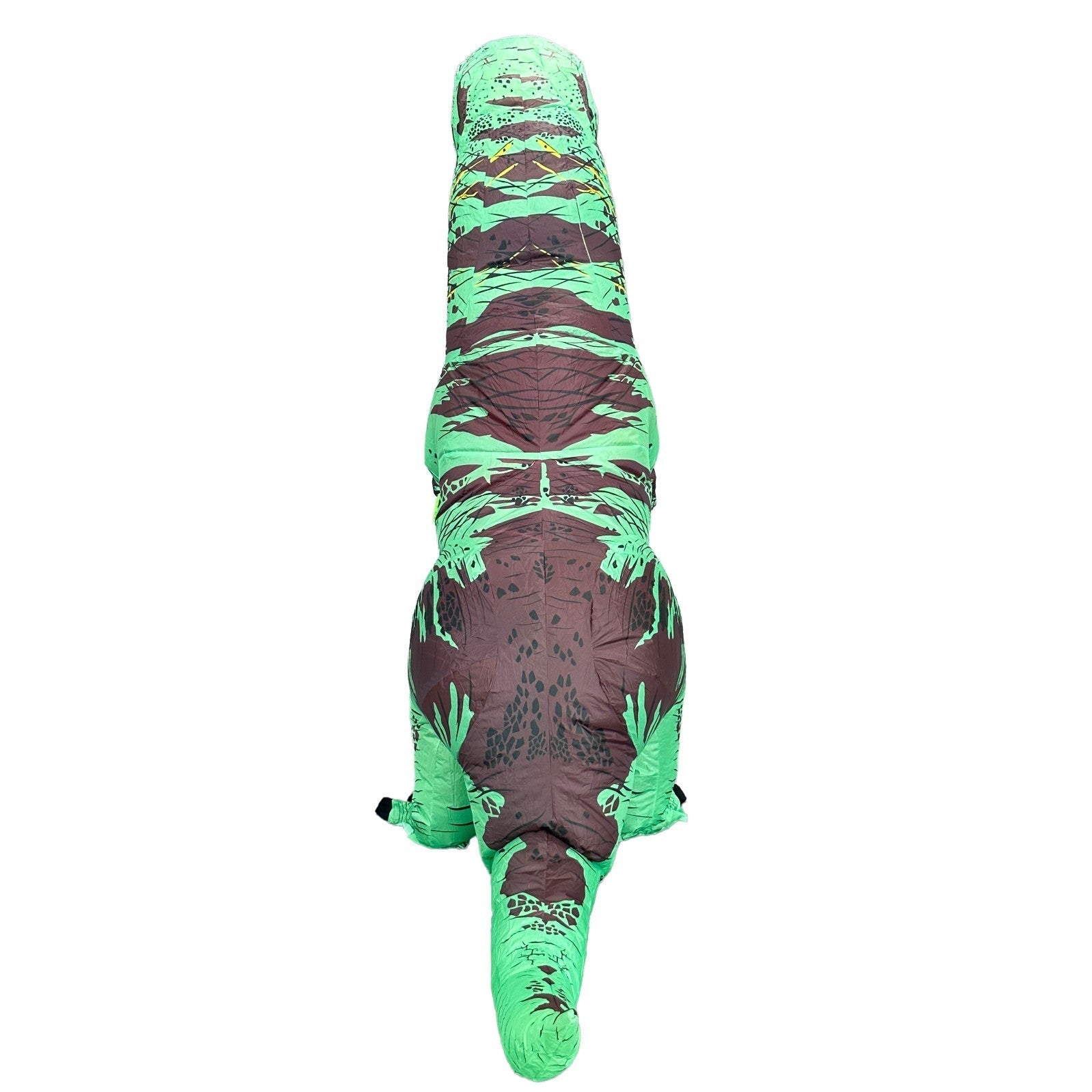 7' Green T-Rex Inflatable Costume Adult for Halloween Cosplay Party Fancy Dress Halloween Fast