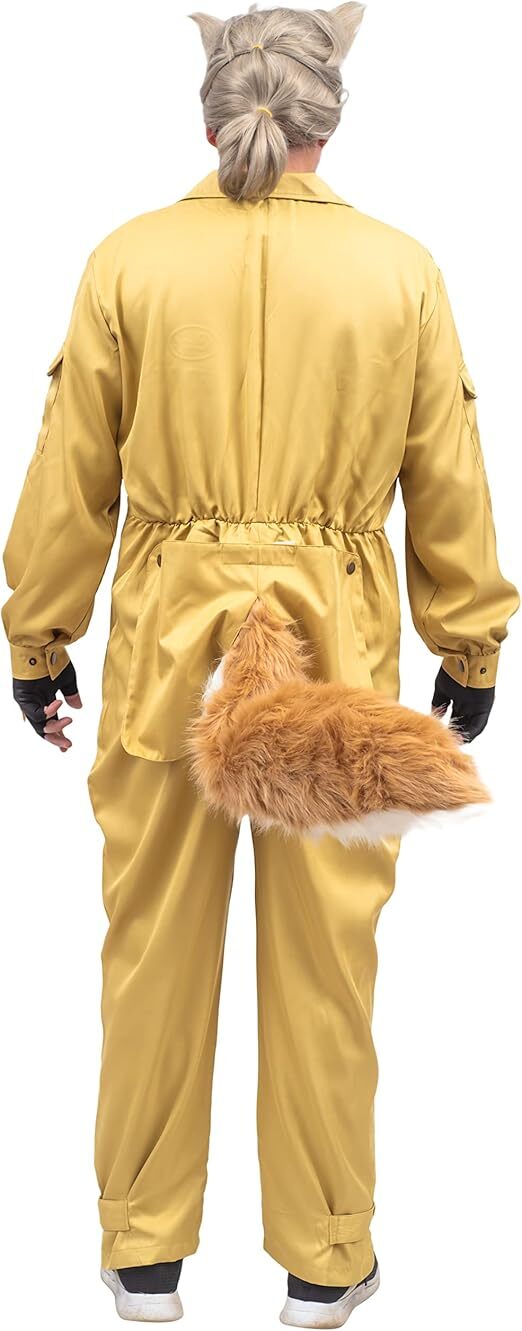 Spaceballs Barf Costume Set Deluxe Jumpsuit, Gloves & Tail for Halloween Cosplay Halloween Fast