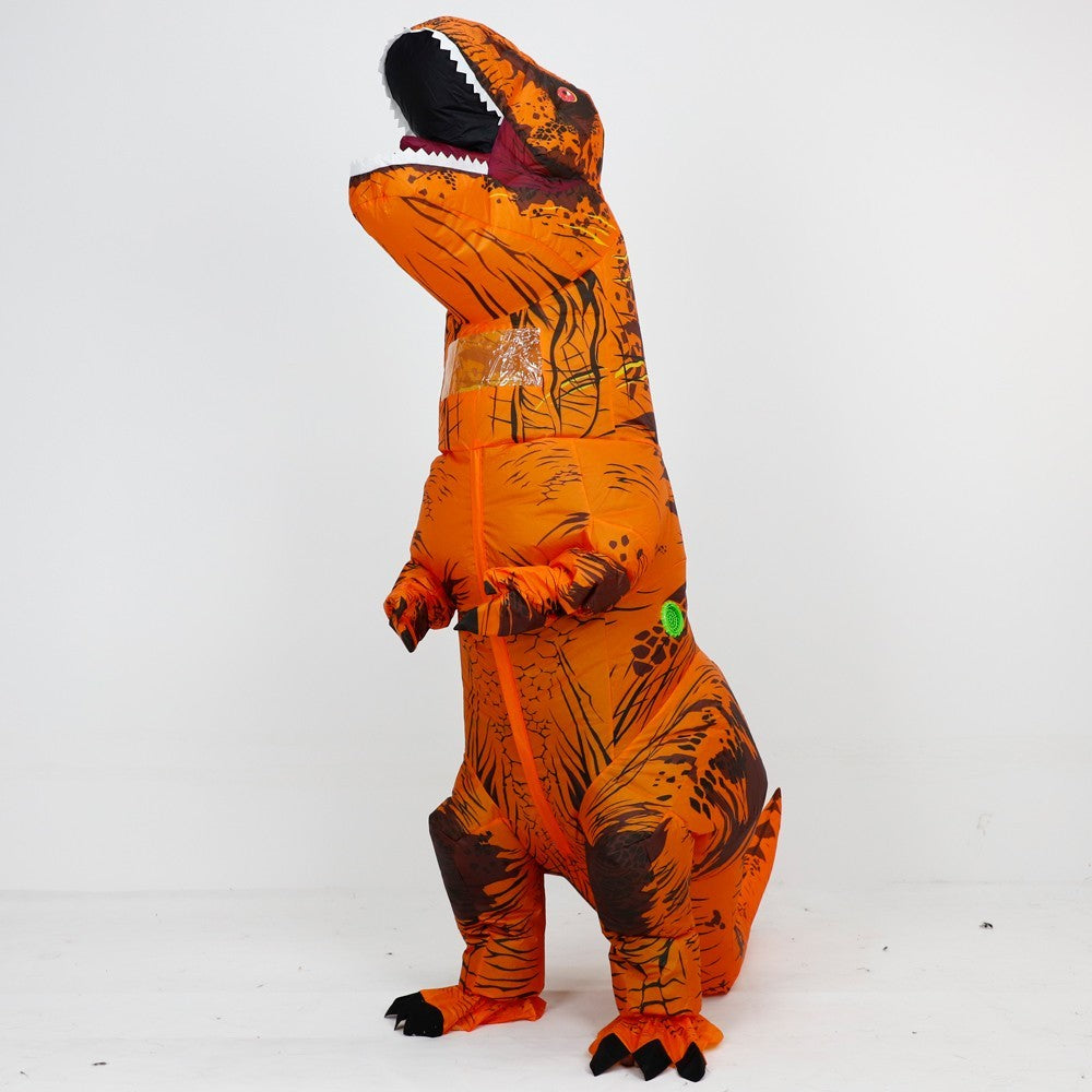 7ft T-Rex Inflatable Costume Adult Size for Halloween Cosplay Party Fancy Dress Halloween Fast