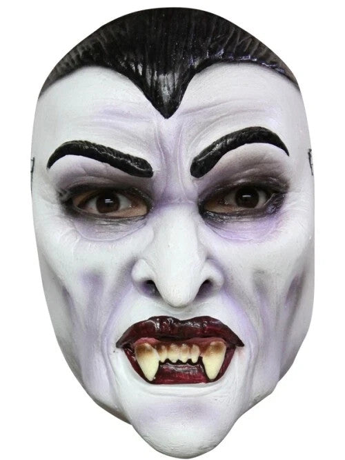 Mask Face - for Cosplay Halloween Dress Up Scary Party Costume - Dracula