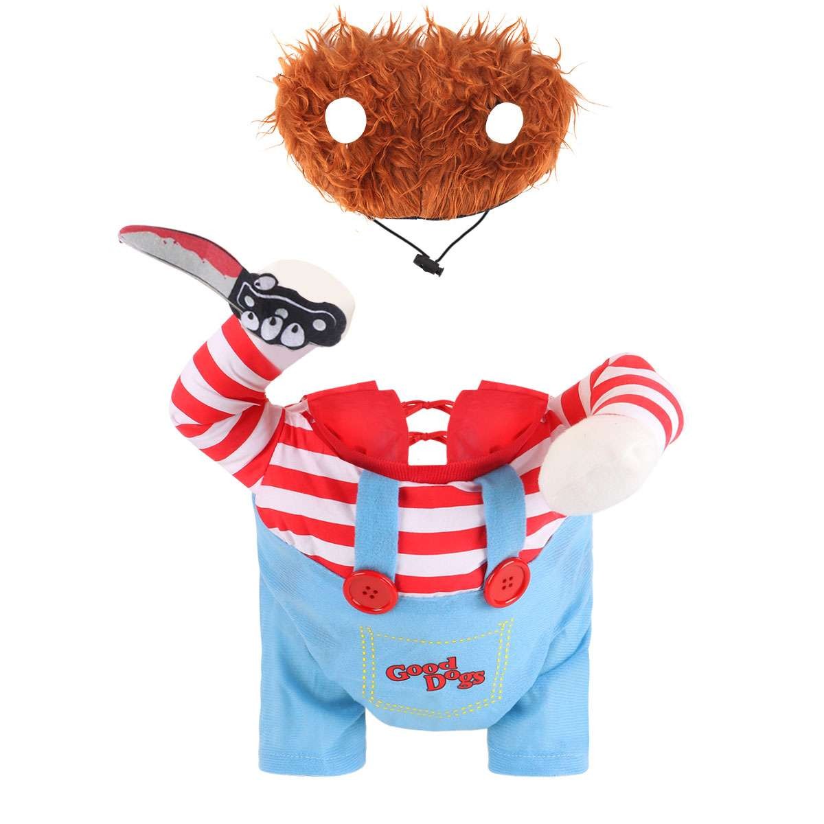 Animal Holiday Party Pet Costume Cloths For Dog Dress Up Cosplay Clothes NEW Halloween Fast