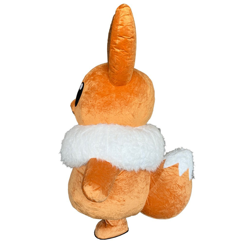 Eevee Inflatable Mascot Costume Plush Halloween Carnival Cosplay Party Outfit Halloween Fast
