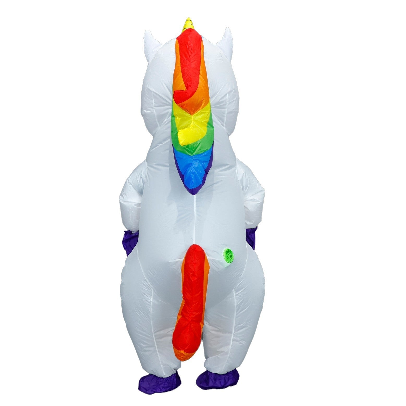 7' Cute Unicorn Inflatable Costume Adult for Halloween Cosplay Party Fancy Dress Halloween Fast