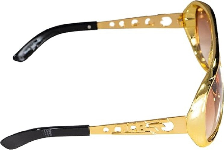 Unisex Halloween Cosplay Fight Klub Tyler 1970s TCB Elvis Costume Glasses Halloween Fast