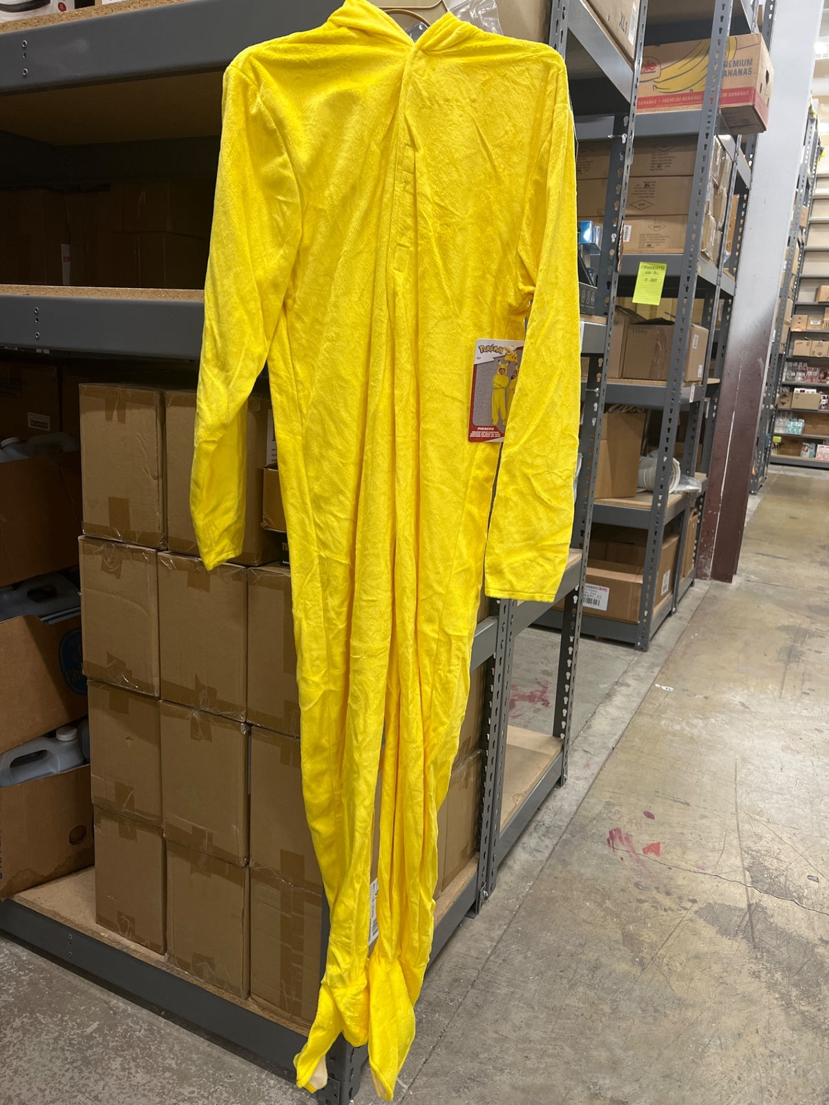 POKEMON PIKACHU DELUXE CHILD COSTUME LARGE 10-12 Halloween Fast