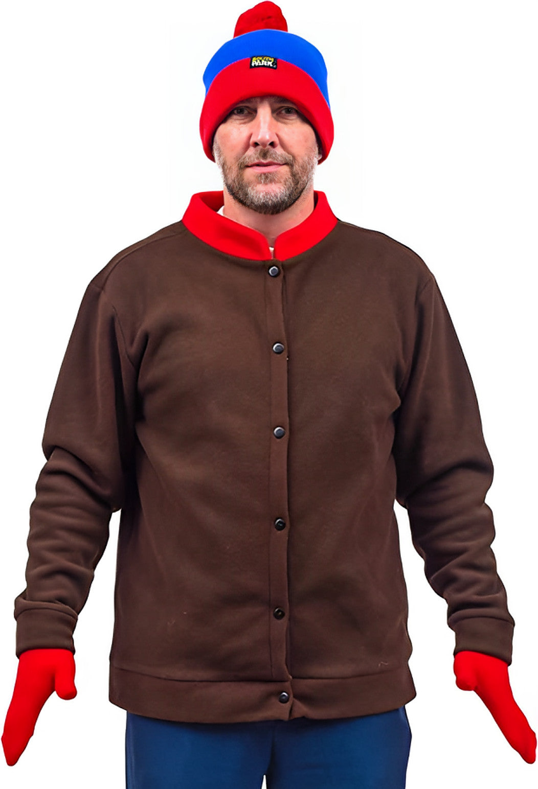 South Colorado Kid Jacket and Gloves Deluxe Halloween Cosplay Costume for Adults Halloween Fast