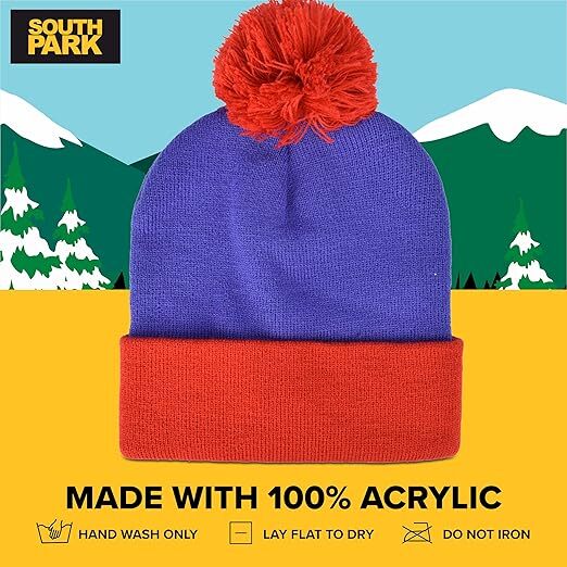 South Park Character Halloween Cosplay Costume Replica Beanie Hat Halloween Fast