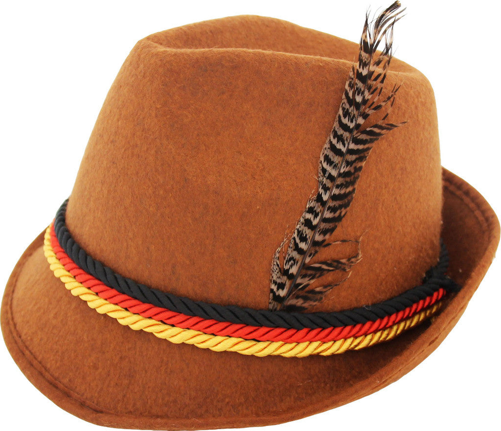 Unisex Bavarian German Oktoberfest Halloween Cosplay Costume Hat (3 Colors) Halloween Fast