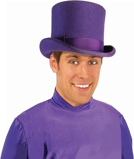 Rubies Super Deluxe Purple Top Hat for Adults