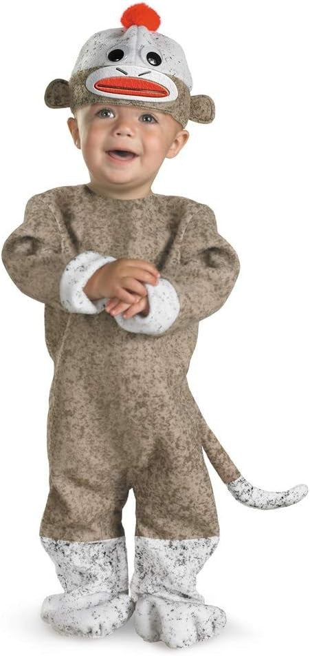 Disguise Unisex Baby Sock Monkey Costume
