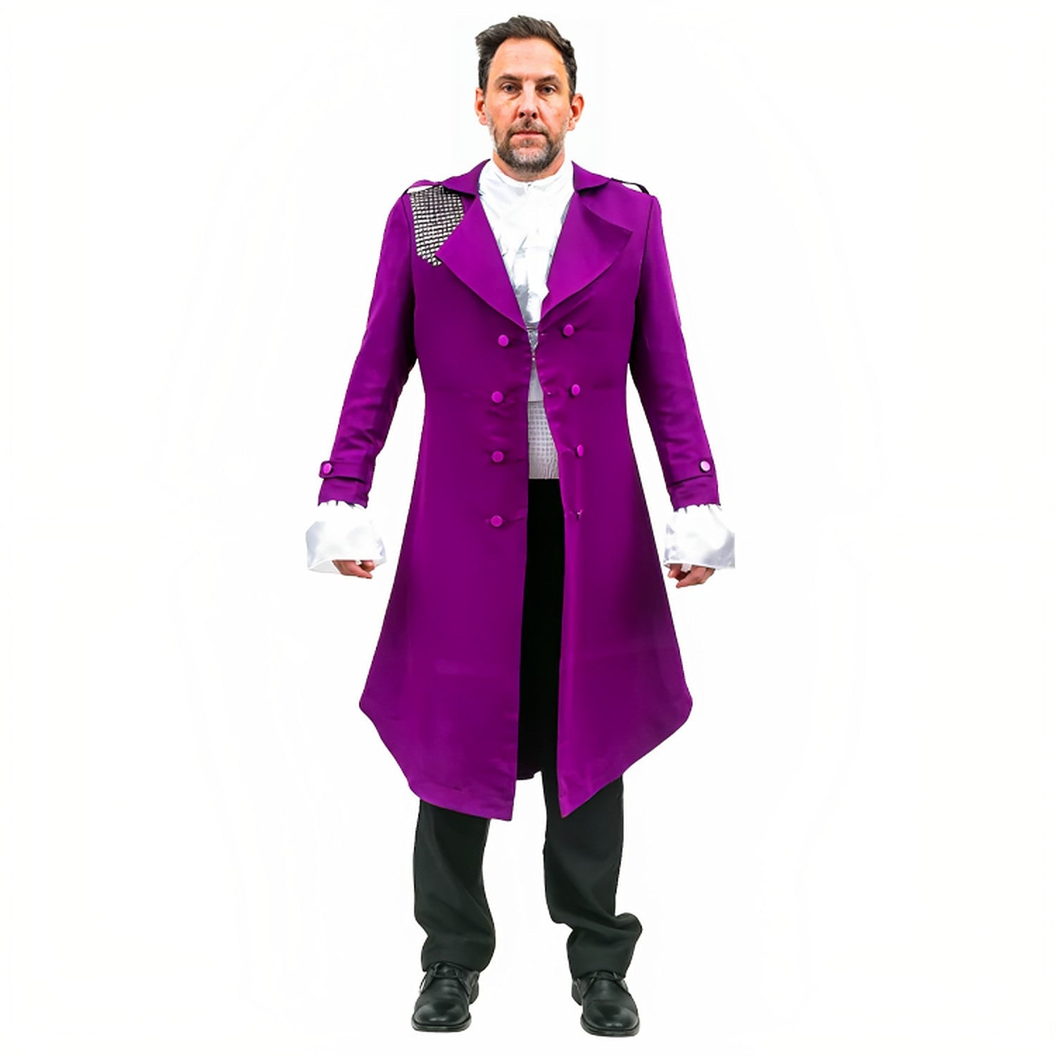 Minneapolis Paisley Purple Music Artist Deluxe Halloween Con Costume Coplay Set Halloween Fast