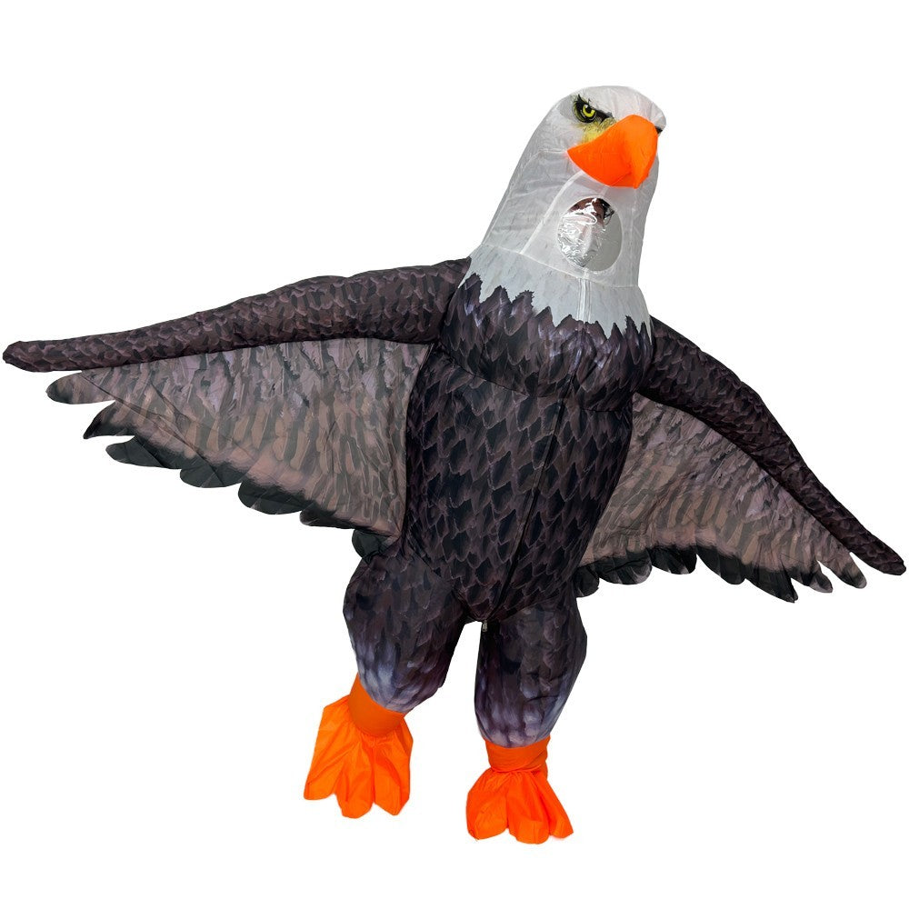 7' Giant Eagle Inflatable Costume Adult for Halloween Cosplay Party Fancy Dress Halloween Fast