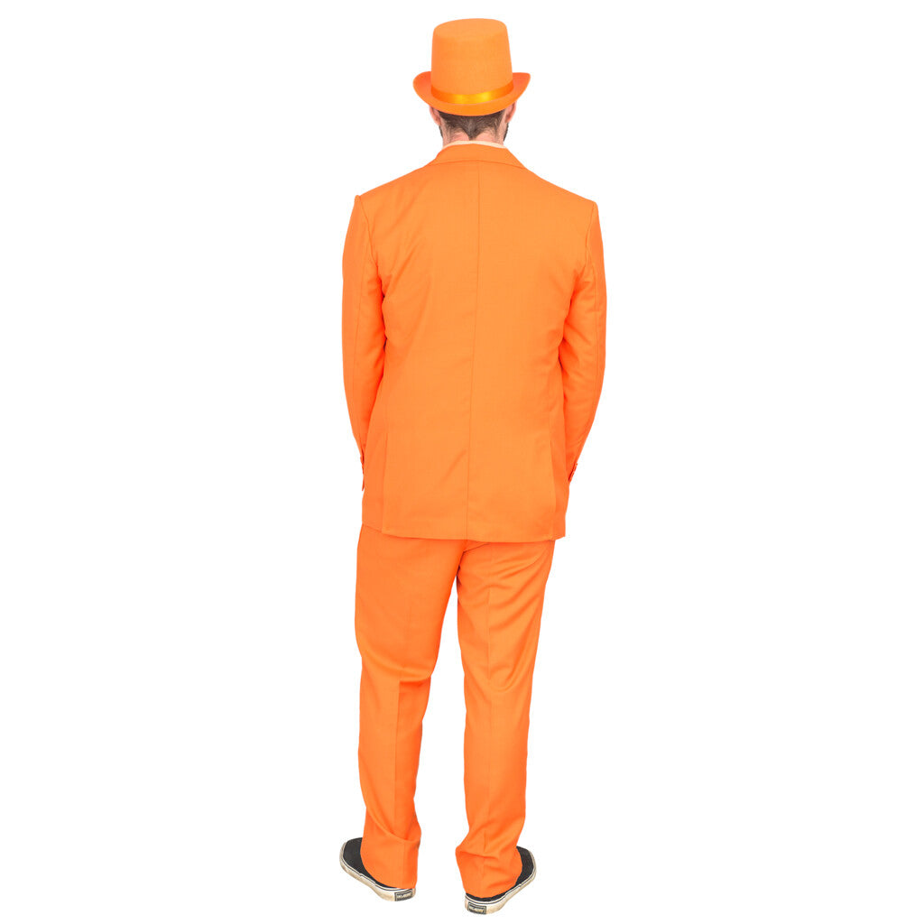 Dumb and Dumber Orange Tuxedo Adult Unisex Halloween Cosplay Costume Halloween Fast