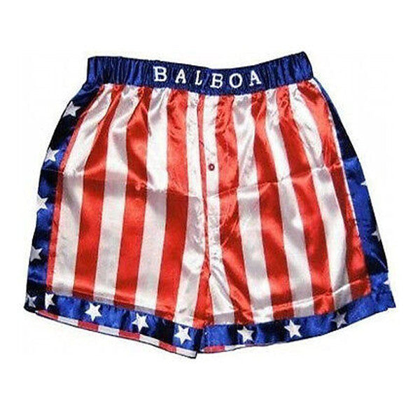 Rocky Balboa Boxing Halloween Cosplay Costume Replica Shorts Trunks Halloween Fast