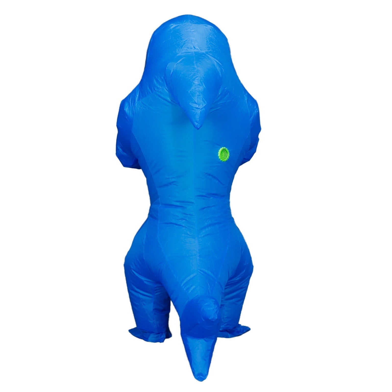 7' Blue Shark Inflatable Costume Adult for Halloween Cosplay Party Fancy Dress Halloween Fast