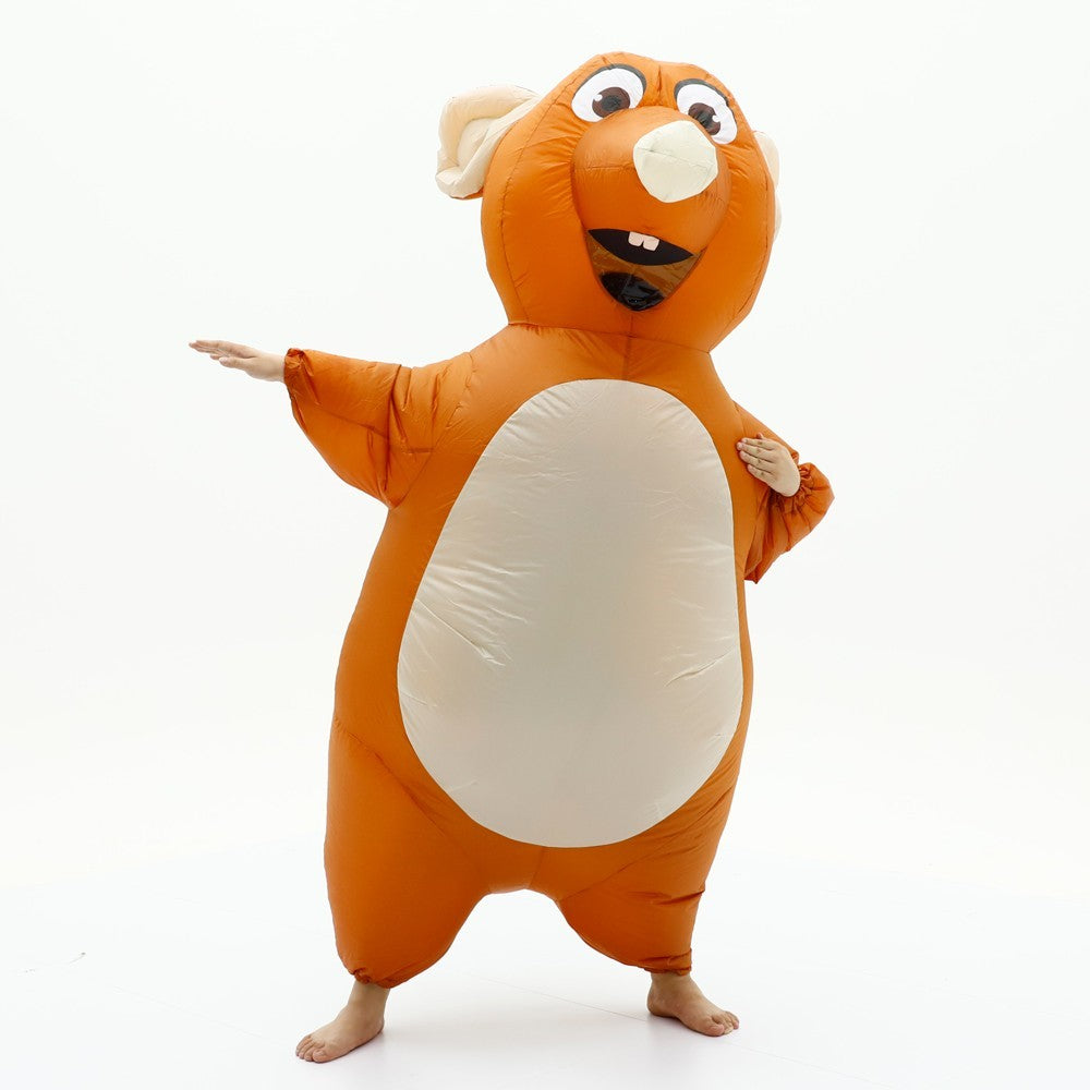 7ft Mouse Inflatable Costume Adult Size for Halloween Cosplay Party Fancy Dress Halloween Fast