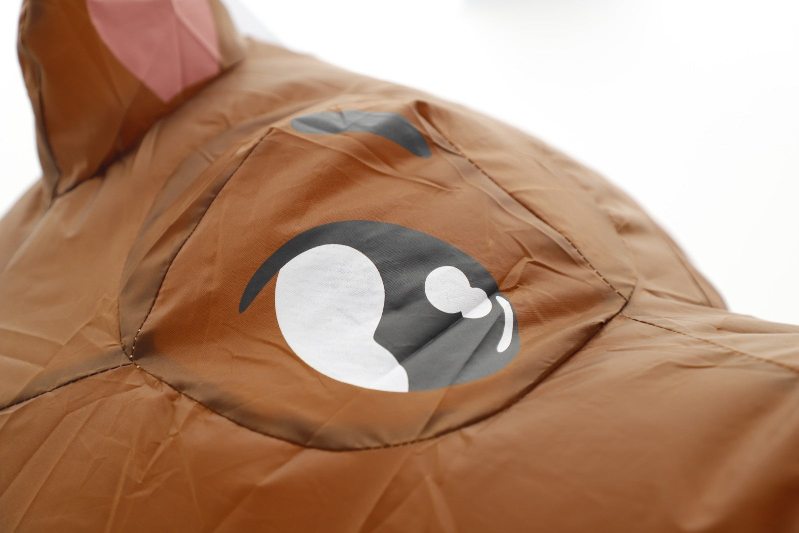 7' Brown Hippo Inflatable Costume Adult for Halloween Cosplay Party Fancy Dress Halloween Fast