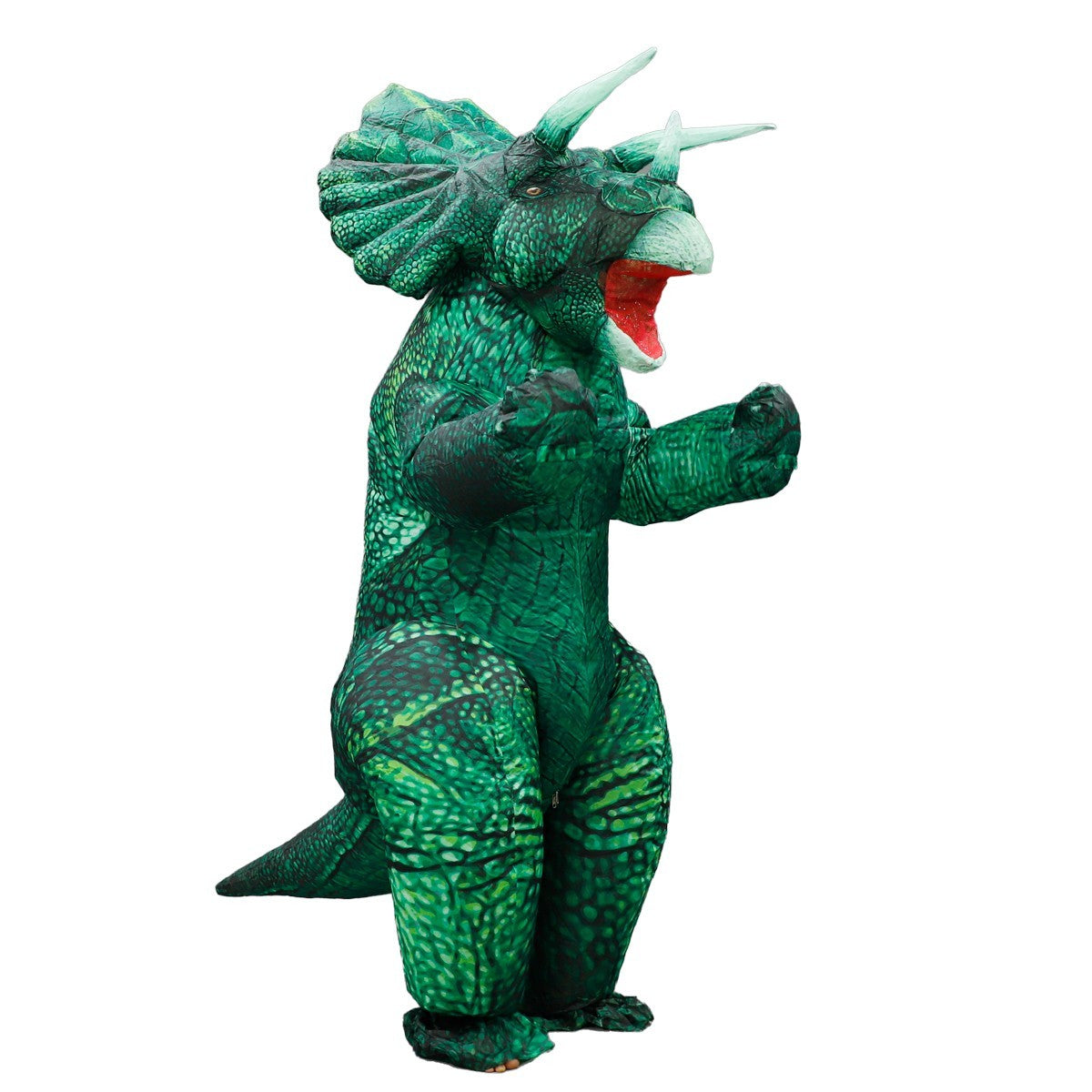 7' Triceratops Inflatable Costume Adult for Halloween Cosplay Party Fancy Dress Halloween Fast