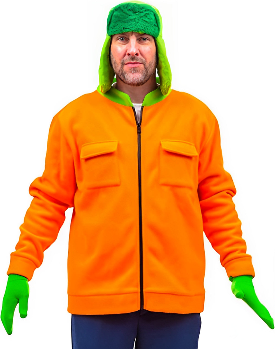 South Colorado Kid Jacket and Gloves Deluxe Halloween Cosplay Costume for Adults Halloween Fast