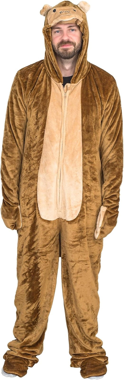 Adult Unisex Flappy Pajama Suit - Halloween Cosplay Costume Jumpsuit for All Halloween Fast