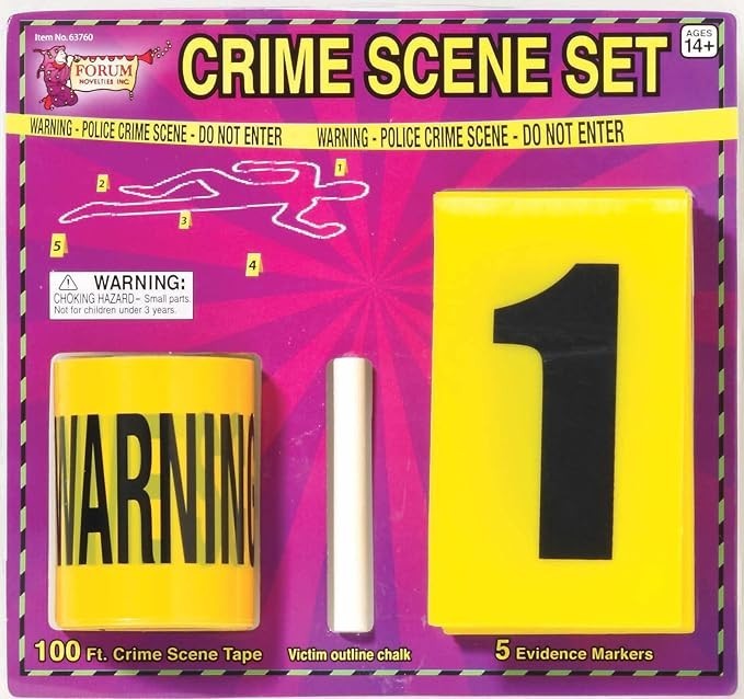 Forum Novelties Crime Scene Kit Main image