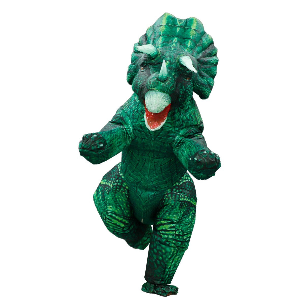 7' Triceratops Inflatable Costume Adult for Halloween Cosplay Party Fancy Dress Halloween Fast