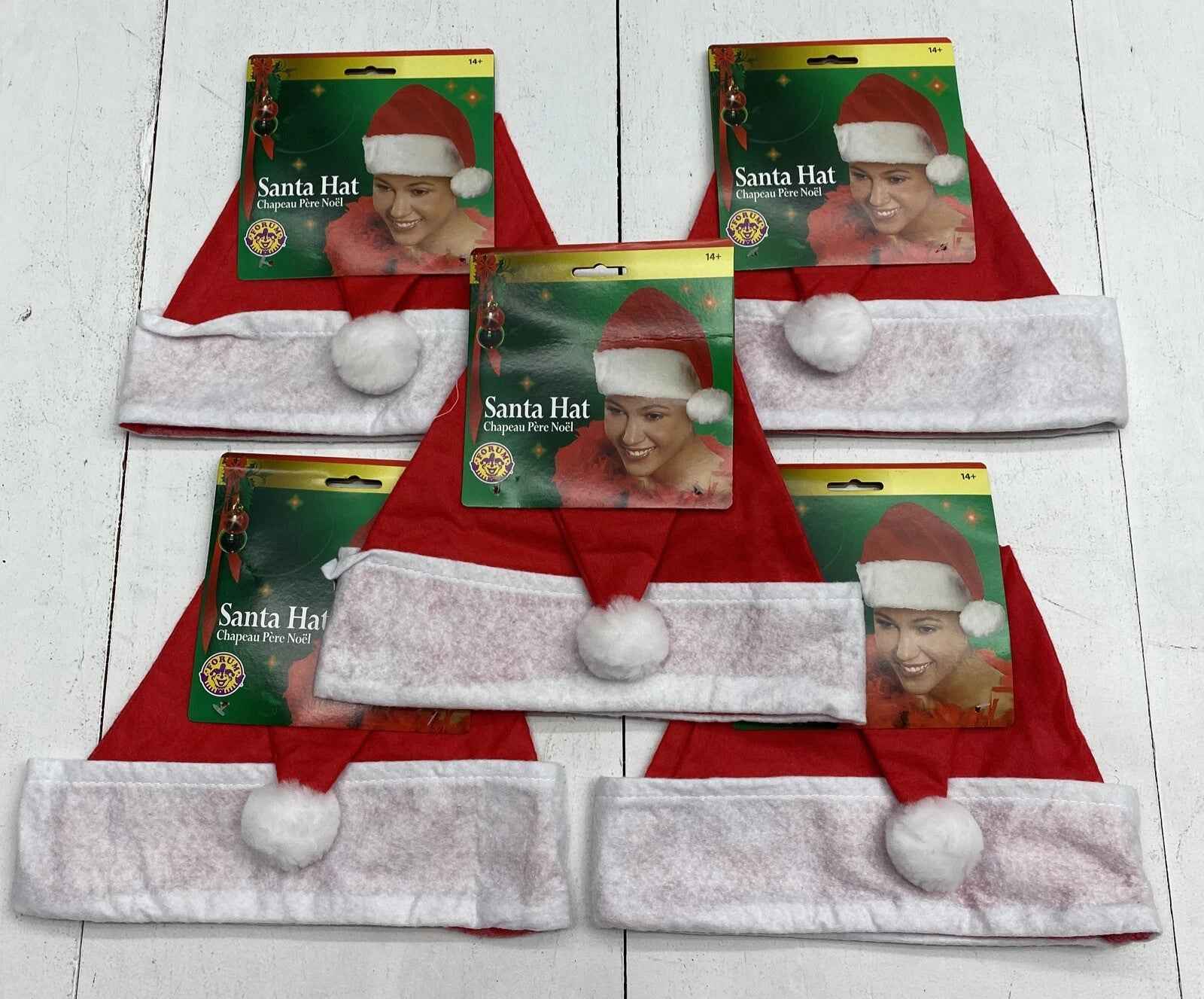SANTA COSTUME HAT NWT UNISEX AGES 14+ - Halloween Fast