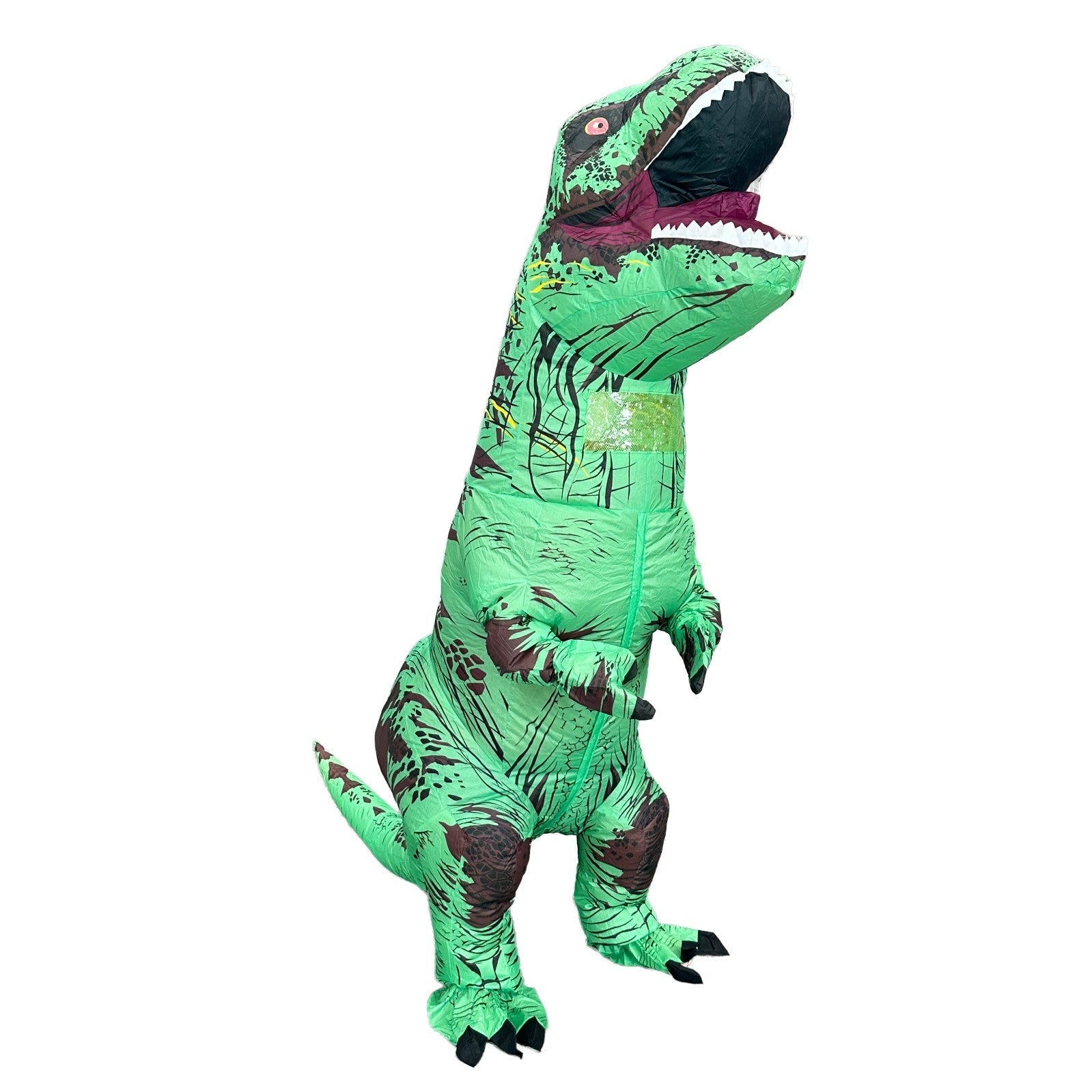 7ft T-Rex Inflatable Costume Adult Size for Halloween Cosplay Party Fancy Dress Halloween Fast