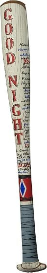 Harley Quinn Costume Accessory Inflatable Bat for Adults