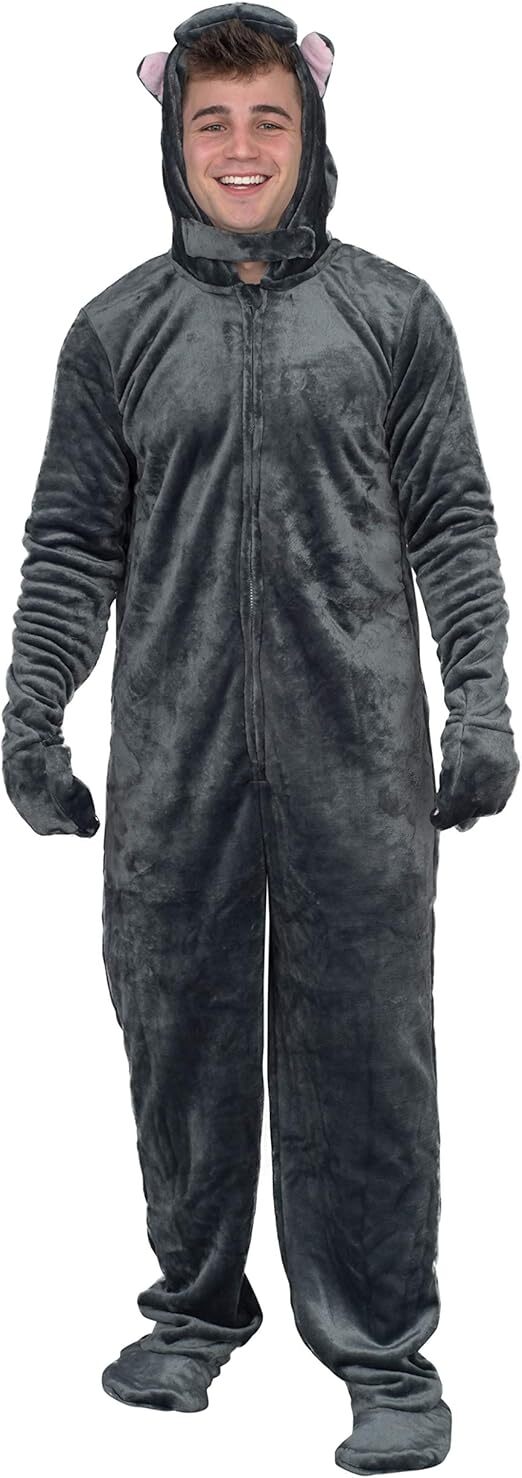 Adult Unisex Flappy Pajama Suit - Halloween Cosplay Costume Jumpsuit for All Halloween Fast
