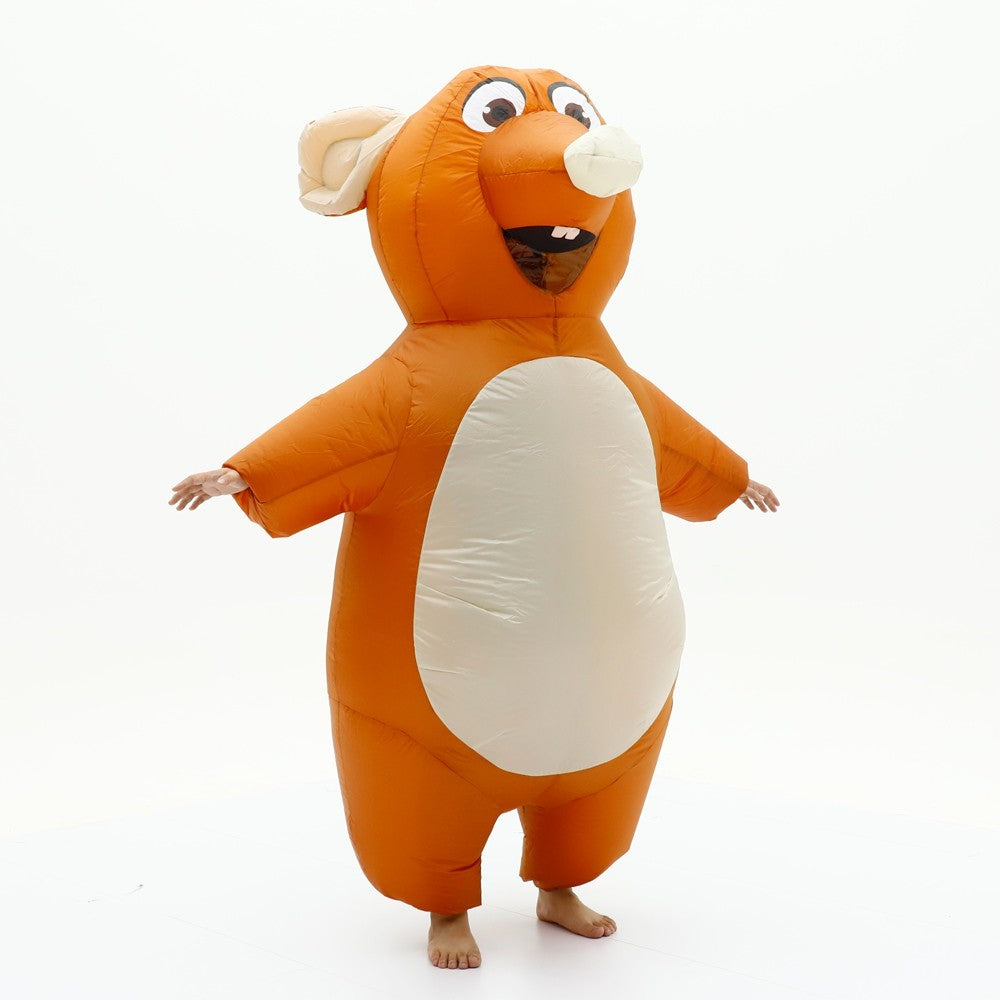 7ft Mouse Inflatable Costume Adult Size for Halloween Cosplay Party Fancy Dress Halloween Fast